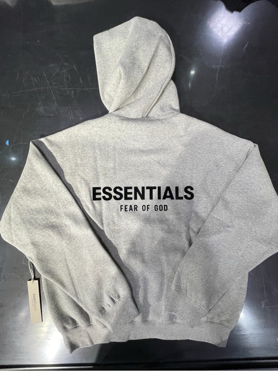 Fear of God Other - Fear of God ESSENTIALS Grey Logo Pullover Hoodie (Any size lmk)
